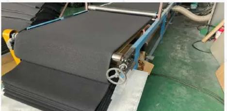 脱硫工程の生産ライン